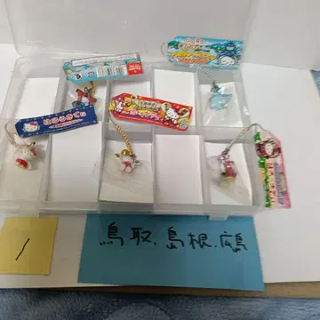 헬로키티 고토치 스트랩, 돗토리, 시마네, 히로시마 5개