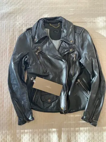 sissi 블랙 라이더 자켓