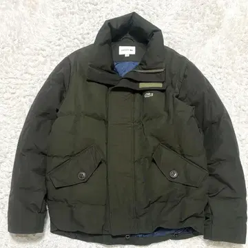 [ 새상품급 ] 라코스테 LACOSTE 밀리터리 다운 빅 코트 L