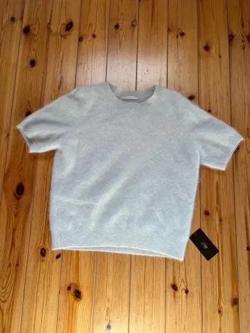 신상 새상품급 plage 플라주 Fur 반팔 생성 택 포함