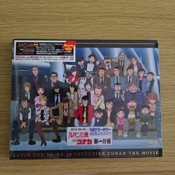 루팡 3세 명탐정 코난 THEMOVIE Blu-rayDVD 새상품급