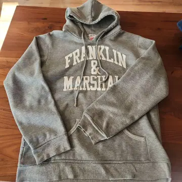 FRANKLIN & MARSHALL 그레이 XL 후드티