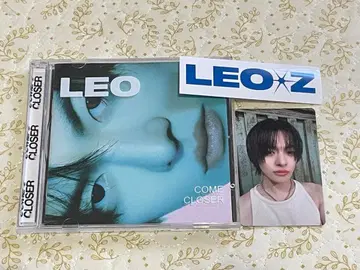 LEO COME CLOSER CD 스티커 트레이딩 카드 이리오