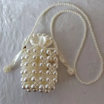 로페피크닉 펄 숄더 미니백 새상품