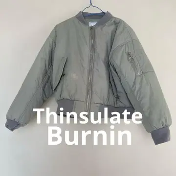 Thinsulate 방한 열을 놓치지 않고 따뜻한 그레이 점퍼 블루종