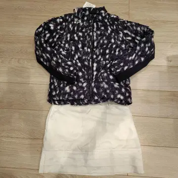 오클리 골프 2way 다운 자켓 새상품 & adidas 스커트 세트