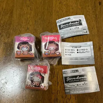 산리오 캐릭터즈 미니어처 패키지 컬렉션