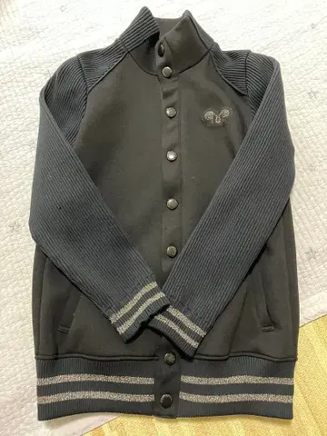 여성용 무니탈프 블랙 점퍼 블루종