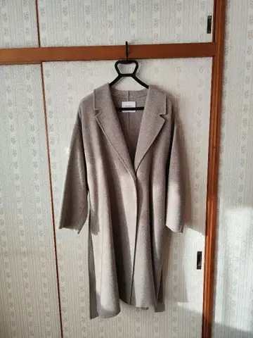 URBAN RESEARCH DOORS 베이지 롱 코트