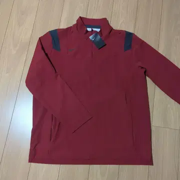 Nike 남성용 하프 지퍼 자켓 레드
