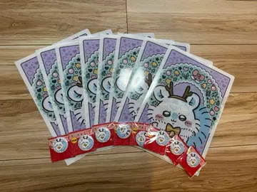 치이카와 (먼작귀) 세븐일레븐 클리어 파일 캔 거울 모몽가