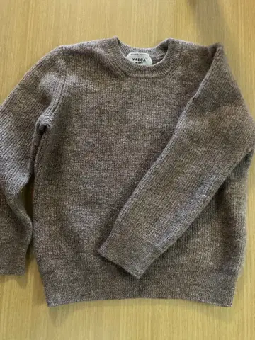 yaeca 울 니트 브라운