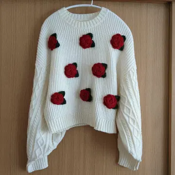 POPPY Flower garden knit