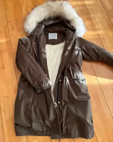 이에나 IENA 보아 안감 모즈 코트