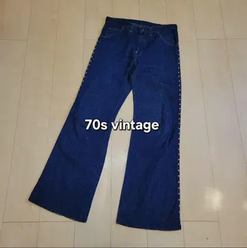70s 스토어 계열 플레어 데님 빈티지