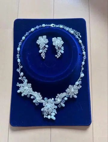 웨딩 주얼리 목걸이 귀걸이 티아라