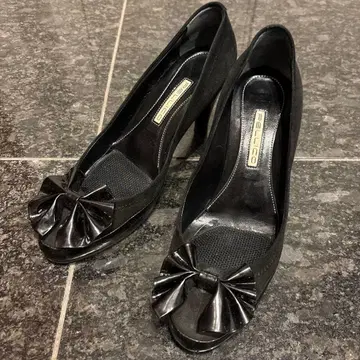 PELLICO 펠리코 하이힐 펌프스 스웨이드 23.5 24.0