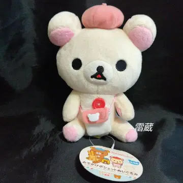 [택 포함 새상품] 리락쿠마 외출 미니백 봉제 인형 코리락쿠마