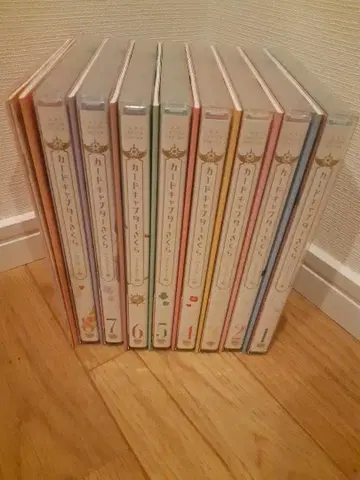 카드캡터 사쿠라 클리어 카드 편 DVD 전 8권 세트