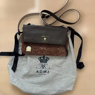 ADMJ 가죽 숄더백