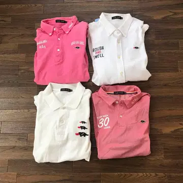 러프앤스웰 피케 셔츠 4종 세트