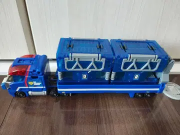 하이퍼 블루 폴리스 컨테이너 캐리어카 파랑 정크