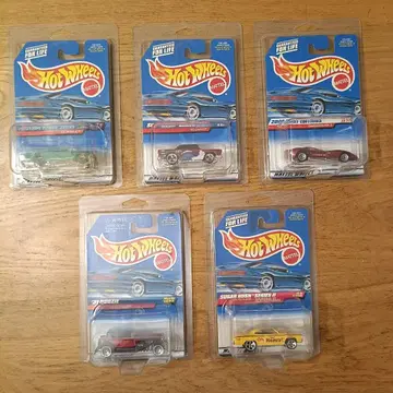 [쁘띠 레어품] 핫휠 미니카 5대 세트