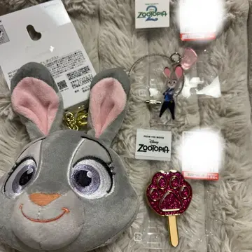 주토피아 주디 홉스 키링