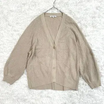 글로벌 워크 GLOBAL WORK 니트 가디건 V넥 L