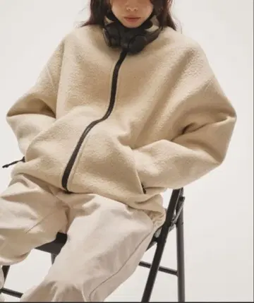 TODAYFUL 울 보아 지퍼 자켓