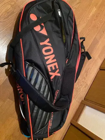 YONEX 라켓 백 블랙/오렌지