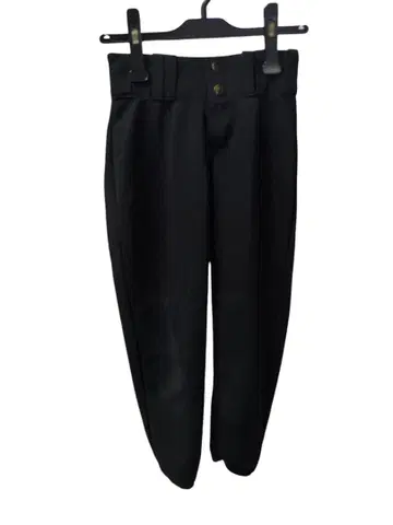 TEAMWORK 블랙 캐주얼 팬츠 테이퍼드