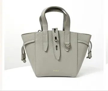 FURLA 그레이 훌라 핸드백 가죽 토트백 새상품급