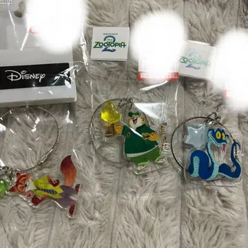 Disney 주토피아 키링 세트