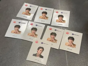 진라면 스티커 8장 오뚜기 Jin라면 BTS