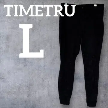 새상품급 TIMETRU [ L ] 블랙 스키니 청바지