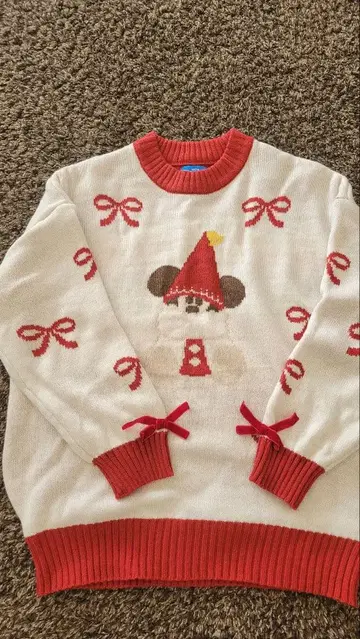 도쿄 디즈니 리조트 미키 스웨터 M-L