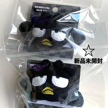 [ 미개봉 새상품 ] 배드마츠마루 머리끈 스크런치 2개 세트