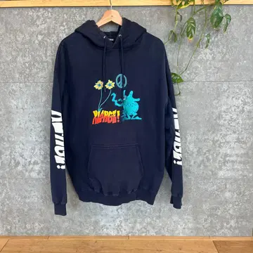 레어 XLARGE 엑스라지 후드티 L 네이비 카토 노아 착용