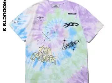 XG 타이 다이 그래픽 T셔츠 XS 사이즈