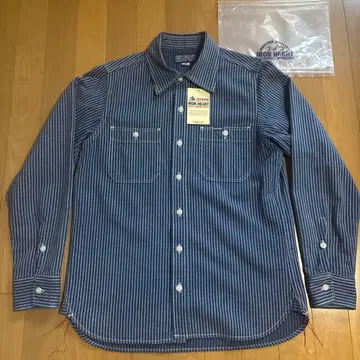 컨디션 최상 아이언 하트 IRON HEART 워크 셔츠 IHSH-278