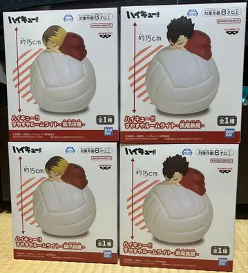 [미개봉 새상품] 하이큐  룸 라이트 2종 4개 세트