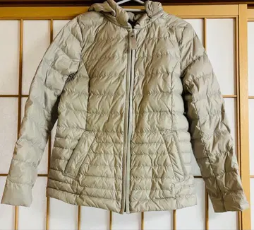 ensuite 후드 부착 다운 자켓 라이트 그레이