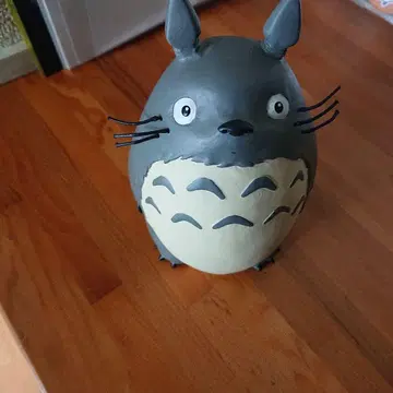 토토로 저금통 그레이 약 15cm