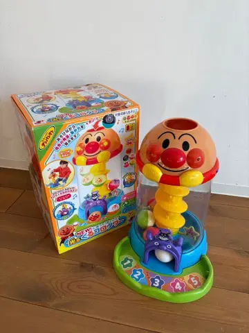 호빵맨 빛나는 굴러라 타워 박스 포함