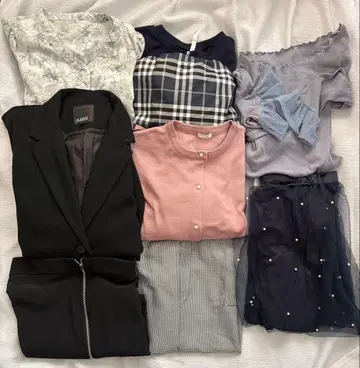 새상품 다수 빅 사이즈 8벌 세트 묶음 판매 코트 포함