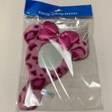 디즈니 리조트 레오파드 무늬 거울 미니