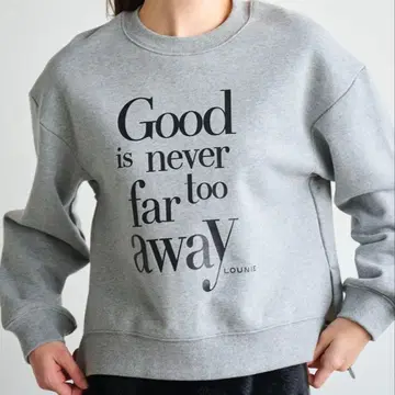 로고 맨투맨 풀오버