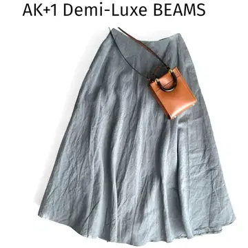 AK+1 Demi-Luxe BEAMS 울린넨 롱 바이어스 SK 36