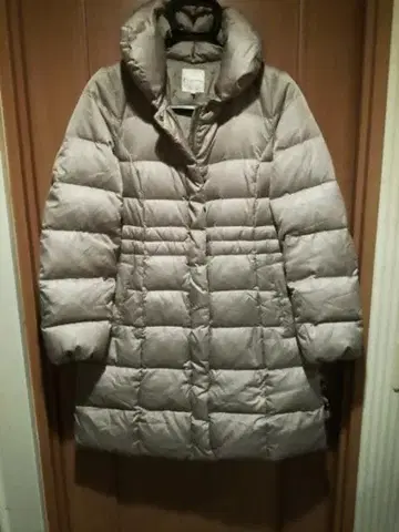 쿠미쿄쿠 하이넥 다운 코트